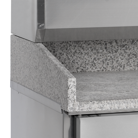 TEFCOLD Picos stalas su ingredientų vitrina PT1365 + VK33-140