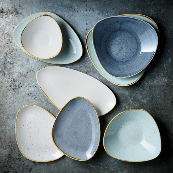 FINE DINE Lėkštė Duck Egg Blue, melsva, ø264 mm, 6 vnt. SDESOG101 | E-gastro