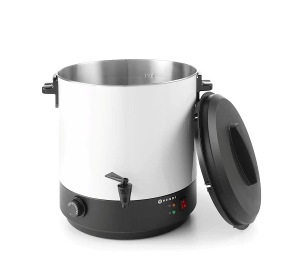 HENDI Vandens virimo aparatas, 25L, Balta, 435x441x(H)500mm 240601 | E-gastro