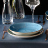 FINE DINE Gili lėkštė Iris, mėlyna, ø230 mm, 6 vnt. 778210 | E-gastro