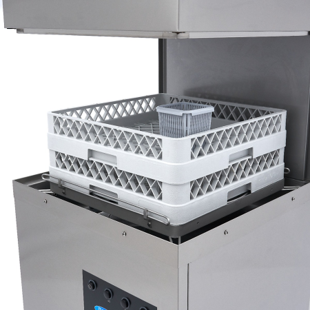 MAXIMA Kupolinė indaplovė 50 x 50 cm su drenažo skalavimo priemonės ir muilo siurbliais, analoginis ekranas 400 V 09240080 | E-gastro