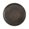 FINE DINE Lėkštė aukštu krašteliu Ironstone, juoda, ø150 mm, 6 vnt. 04SWA000081 | E-gastro