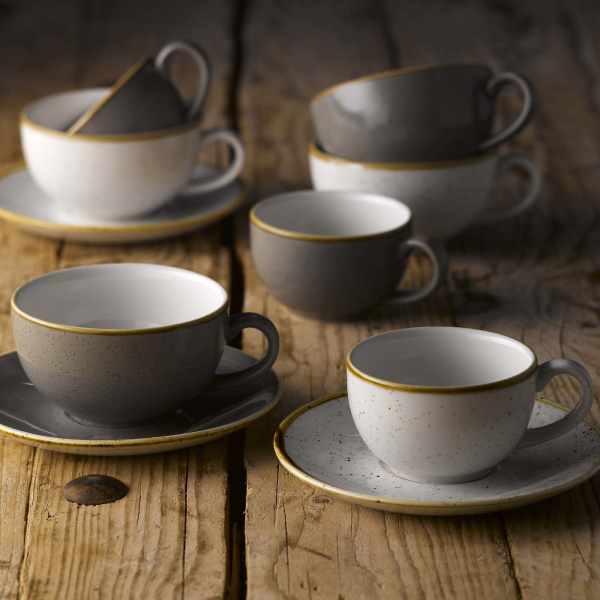 FINE DINE Espresso puodelis Duck Egg Blue, melsvas, 90 ml, 6 vnt. SDESCEB91 | E-gastro