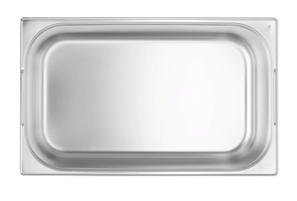 HENDI Konteineris su rankenėlėmis GN 1/1, Budget Line, 28L, nerūdijantis plienas, 530x325x(H)200mm 817155 | E-gastro