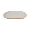 FINE DINE Ovali lėkštė Sand, kreminė, 300x150 mm, 6 vnt. 04ALM001955 | E-gastro