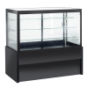 COOL HEAD Šaldoma vitrina WKR 150, juoda, 443 l. WKR 150 | E-gastro
