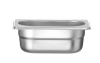 HENDI Konteineris GN 1/9, Profi Line, 0.6 L, nerūdijančio plieno, 176x108x(H)65 mm 801833 | E-gastro