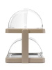 HENDI Dviguba atverčiama aušinimo vitrina UNIQ, designed by Robert Bronwasser, smėlio,480x355x(H)480mm 871959 | E-gastro