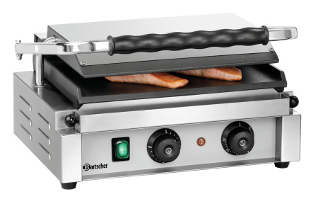 BARTSCHER Elektrinis kontaktinis grilis "Panini-T" 1G, lygus viršus ir apačia, 230V/2,2kW A150779 | E-gastro