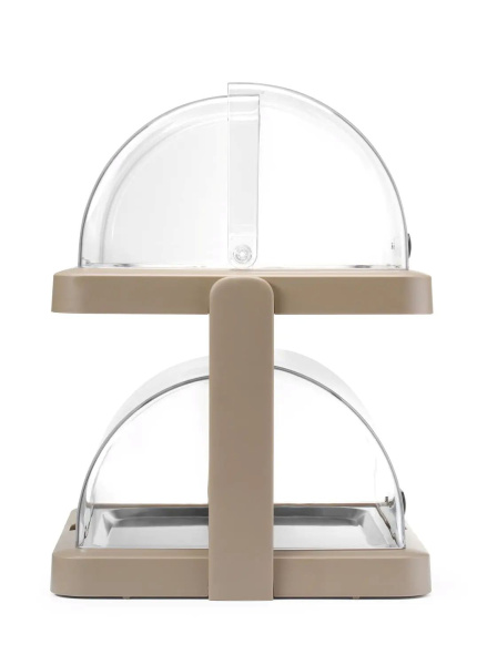 HENDI Dviguba atverčiama aušinimo vitrina UNIQ, designed by Robert Bronwasser, smėlio,480x355x(H)480mm 871959 | E-gastro