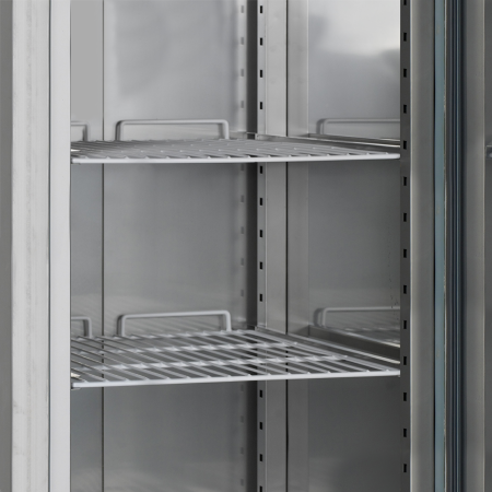 TEFCOLD Vertikalus šaldytuvas GN2/1 RK710G 17588 | E-gastro