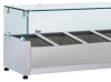 COOL HEAD Ingredientų vitrina VRX20/33, 10 x GN 1/4, 230V/160W, 335x440x2000 mm VRX 20/33 | E-gastro