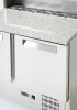 ARKTIC 2 durų šaldytuvo stalas su antstatu ir granito stalviršiu, 247 l, 900x700x(H)1070 mm, 230V/145W 236208 | E-gastro