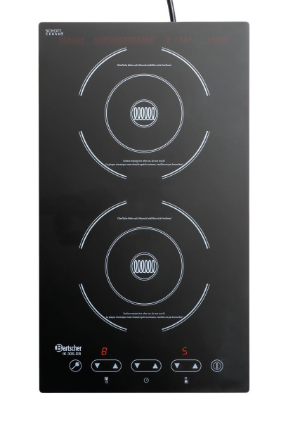 BARTSCHER  Įmontuojama indukcinė viryklė IK30S-EB, 230V/3kW, 290x510x83 mm 105936S | E-gastro