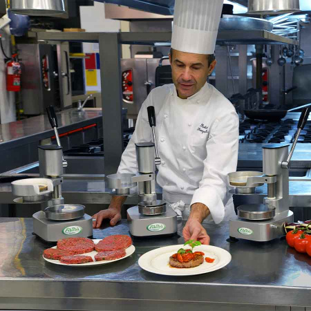 FAMA Mėsainių presas Ø 130 mm FHA400 | E-gastro