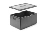 HENDI Termokonteineris iš kopolimero piocelan, Kitchen Line, GN 1/1, 80L, Juodas 707456 | E-gastro