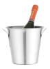 HENDI Kibirėlis šampanui, BarUp, 3,5L, Sidabro, 210x(H)210mm 593103 | E-gastro