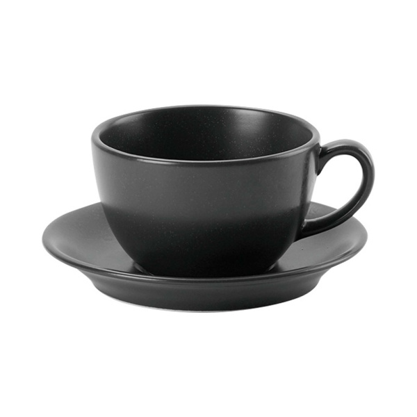 FINE DINE Puodelis Coal, juodas, 320 ml, 6 vnt. 04ALM001517 | E-gastro