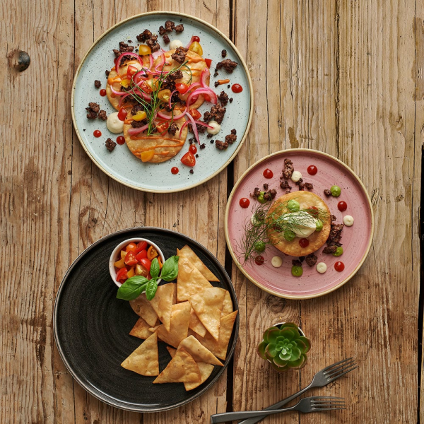 FINE DINE Lėkštė Petal Pink, rožinė,  ø165 mm, 6 vnt. SPPSEVP61 | E-gastro