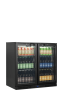 TEFCOLD Pobarinis šaldytuvas BA26S, 2 stumdomos stiklinės durys, 190 l., 900 x 515 x 870 mm 45474 | E-gastro