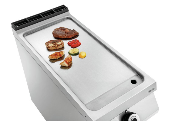 BARTSCHER Dujinė kepimo plokštuma ant atviros spintelės, lygi, 400 mm, 9 kW 2955041 | E-gastro