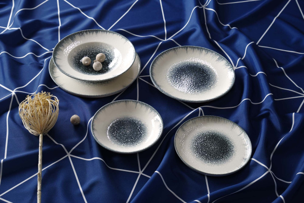 FINE DINE Trikampė lėkštė Infinity, ø260 mm, 6 vnt. 769195 | E-gastro