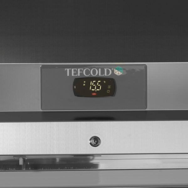 TEFCOLD Vertikalus šaldytuvas RK1420X1, GN 2/1, A klasė 54303 | E-gastro