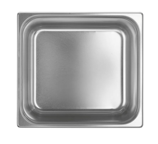 HENDI Konteineris GN 2/3, Profi Line, 18L, nerūdijantis plienas, 354x325x(H)200 mm 801307 | E-gastro