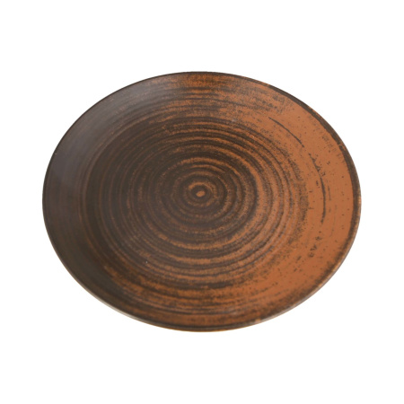 FINE DINE Negili lėkštė Lykke, ruda, ø310 mm , 6 vnt. 04ALM005950 | E-gastro