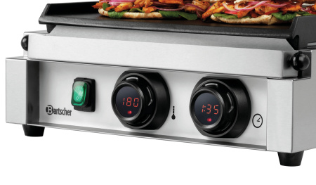 BARTSCHER Elektrinis kontaktinis grilis "Panini-MDI" 1GR, rifliuotas viršus ir lygi apačia, 230V/2,2kW A150976 | E-gastro