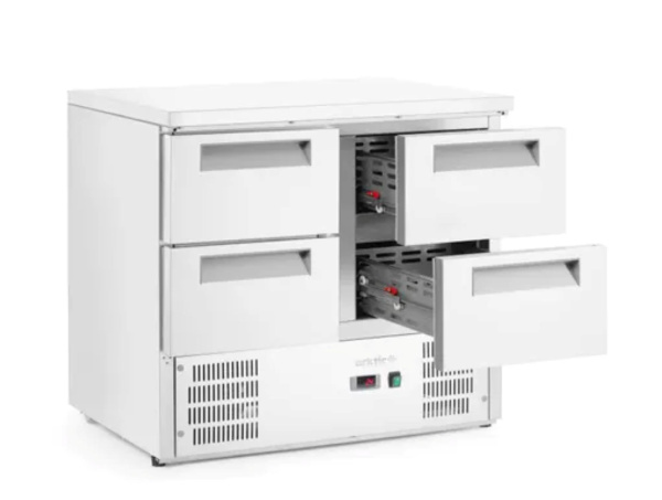 ARKTIC 4 stalčių šaldytuvas su stalviršiu GN 1/1 112L 220–240V/143W 900x700x(H)855mm 236154 | E-gastro