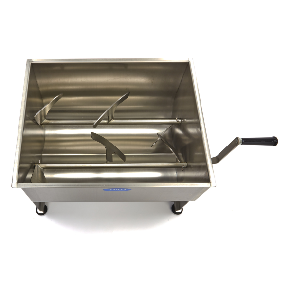 MAXIMA Mėsos maišyklė 50L 43kg dviguba ašis, rankinė 09368002 | E-gastro