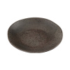 FINE DINE Gili lėkštė Ironstone, juoda, ø280 mm, 6 vnt. 04SWA000073 | E-gastro