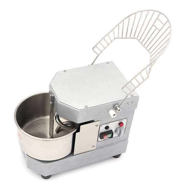 MAXIMA Tešlos maišyklė 8 l 4,5 kg sidabrinės spalvos 230 V 09361002 | E-gastro