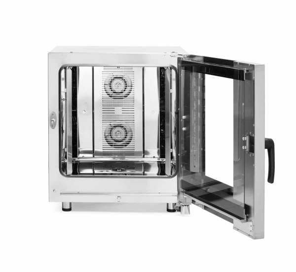 HENDI Konvekcinė garinė krosnis 6x GN 1/1, elektrinė, elektrinis valdymas, 730x784x(H)850mm 221594 | E-gastro
