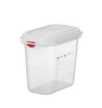 HENDI GN 1/9 konteineris, polipropilenas, 1,5L, 176x108x(H)150mm 873144 | E-gastro