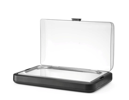 HENDI Aušinimo padėklas UNIQ, designed by Robert Bronwasser, GN 1/1, juodas, 593x389x(H)147mm 871904 | E-gastro