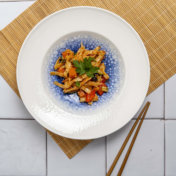 FINE DINE Trikampė lėkštė Serenity, ø260 mm, 6 vnt. 769218 | E-gastro