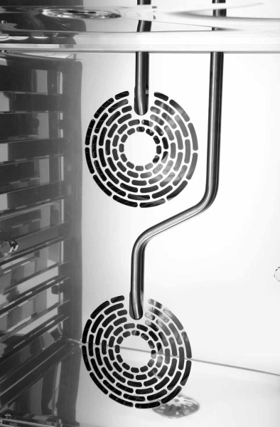 HENDI Konvekcinė garinė krosnis 6x GN 1/1, elektrinė, elektromechaninis valdymas, 730x784x(H)850mm 221587 | E-gastro