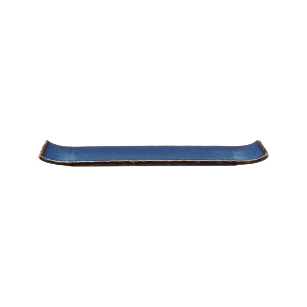 FINE DINE Stačiakampė lėkštė Eminence, mėlyna, 340x150 mm, 3 vnt. 767450 | E-gastro