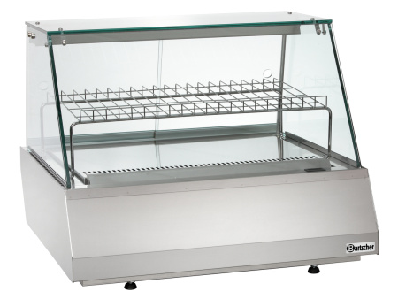 BARTSCHER Šaldoma vitrina 2/1 GN tiesaus stiklo, 110 l., 230V/0,43kW 406055 | E-gastro