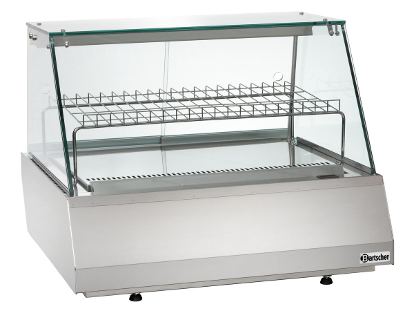 BARTSCHER Šaldoma vitrina 2/1 GN tiesaus stiklo, 110 l., 230V/0,43kW 406055 | E-gastro