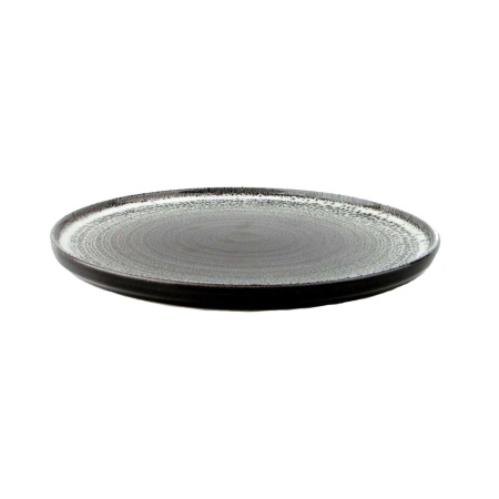 FINE DINE Lėkštė aukštu krašteliu Twilight, pilka, ø200 mm, 6 vnt. 04ALM004954 | E-gastro