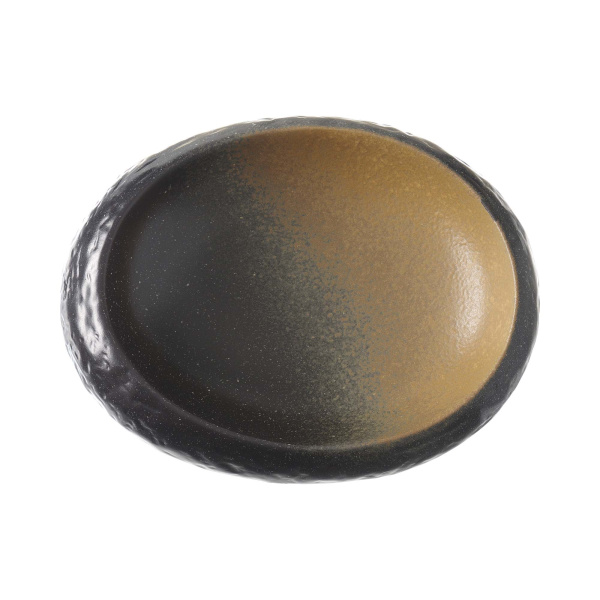 FINE DINE Azijietiška gili lėkštė  Moon, rudas, ø270 mm, 1 vnt. 781661 | E-gastro