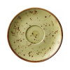 FINE DINE Espresso puodelio lėkštė Olive, žalia, ø115 mm, 6 vnt. 778074 | E-gastro