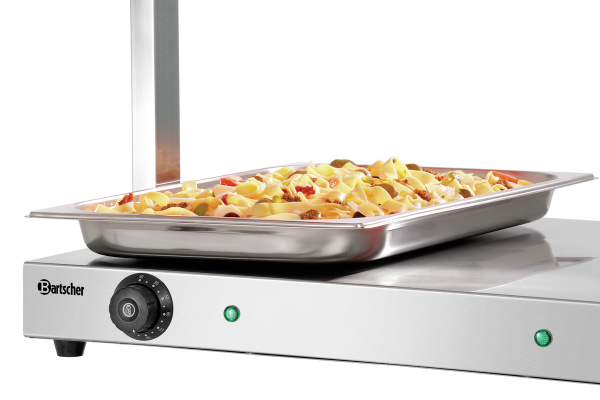  BARTSHER Infraraudonųjų spindulių maisto šildytuvas I2WL801, 735 mm, 230V/0,8kW 114302 | E-gastro
