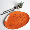FINE DINE Lėkštė, oranžinė, 350x210mm, 6 vnt. 778456 | E-gastro