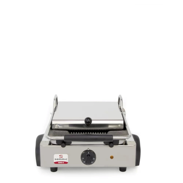 SAMMIC Kontaktinis grilis, rifliuotas viršus ir apačia GRS-5, 230V/1800W 5100030 | E-gastro