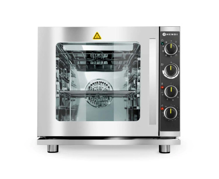 HENDI Konvekcinė garinė krosnis 6x GN 1/1, elektrinė, elektrinis valdymas, 730x784x(H)850mm 221594 | E-gastro