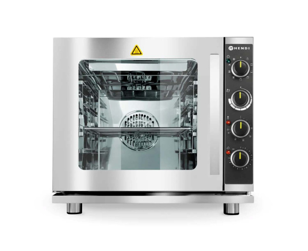 HENDI Konvekcinė garinė krosnis 6x GN 1/1, elektrinė, elektrinis valdymas, 730x784x(H)850mm 221594 | E-gastro